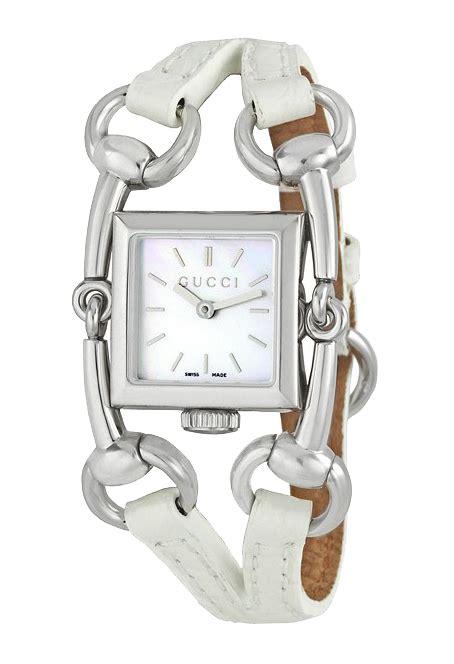 gucci signoria white mother of pearl watch|Gucci watch interchangeable rings.